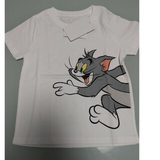 グラニフ(Design Tshirts Store graniph)のグラニフ　トムアンドジェリーＴシャツ　100cm 新品タグ付き(Tシャツ/カットソー)