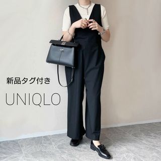 ユニクロ(UNIQLO)の新品 UNIQLO Vネックサロペット オールインワン(サロペット/オーバーオール)