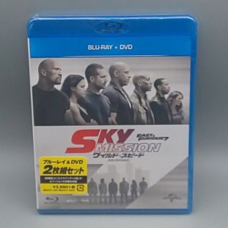 ワイルド・スピード SKY MISSION　未開封ブルーレイ＋DVD(廃盤品)(外国映画)