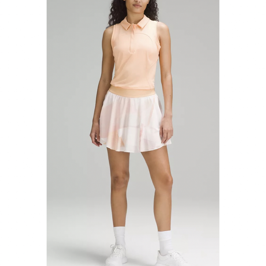lululemon(ルルレモン)の新品 ルルレモンCourt Rival High-Rise Skirt Long スポーツ/アウトドアのテニス(ウェア)の商品写真
