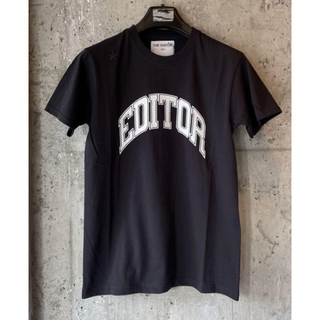 THE EDITOR エディター Tシャツ ブラック S(Tシャツ/カットソー(半袖/袖なし))