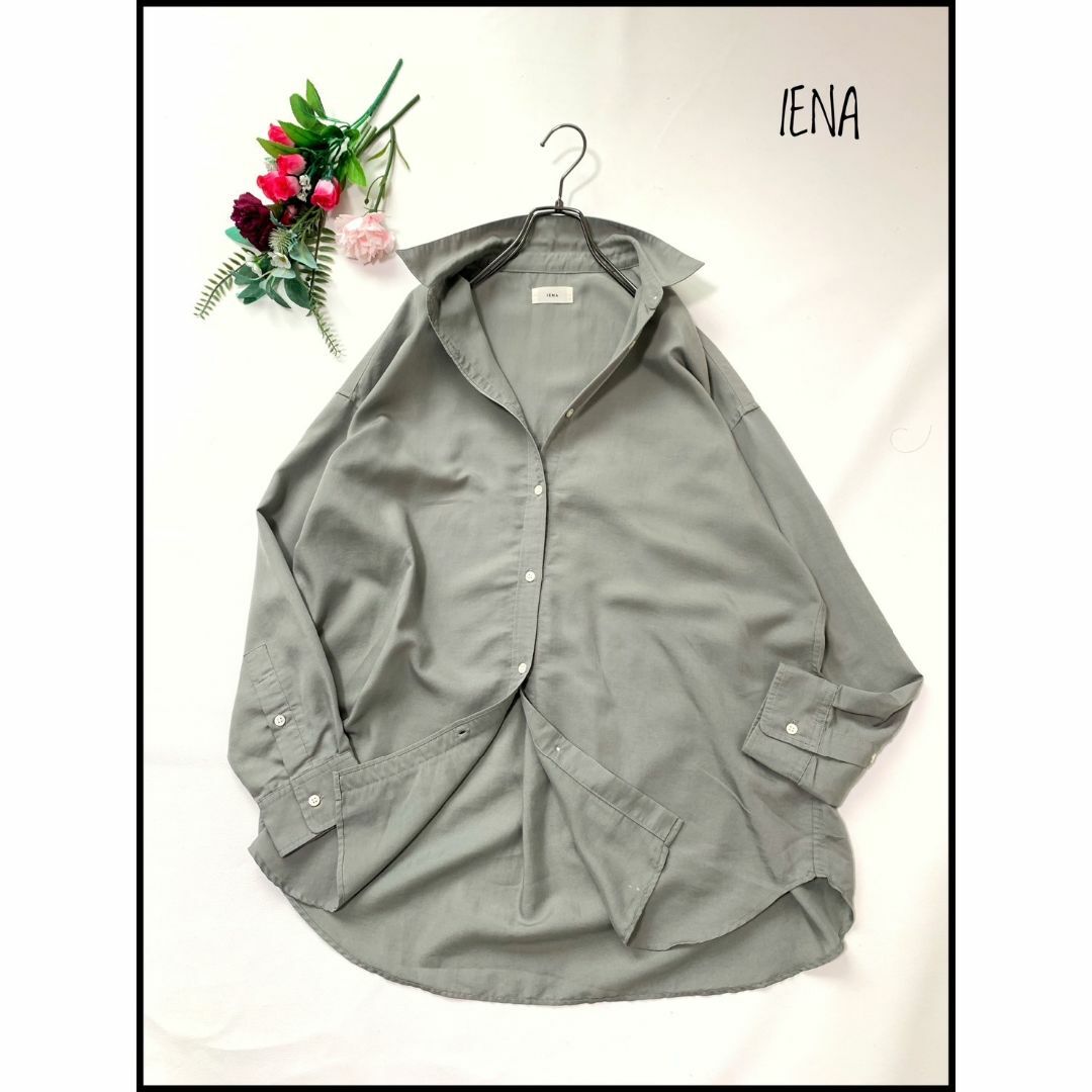 IENA(イエナ)の【美品】【人気】IENA/イエナ Ly/Pツイルオーバーシャツ レディースのトップス(シャツ/ブラウス(長袖/七分))の商品写真