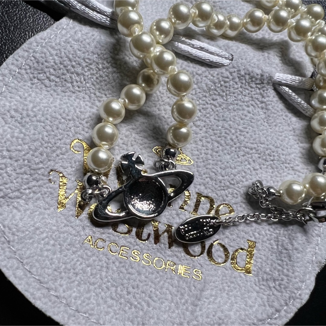 Vivienne Westwood(ヴィヴィアンウエストウッド)の【新品】viviennewestwood パールネックレス レディースのアクセサリー(ネックレス)の商品写真