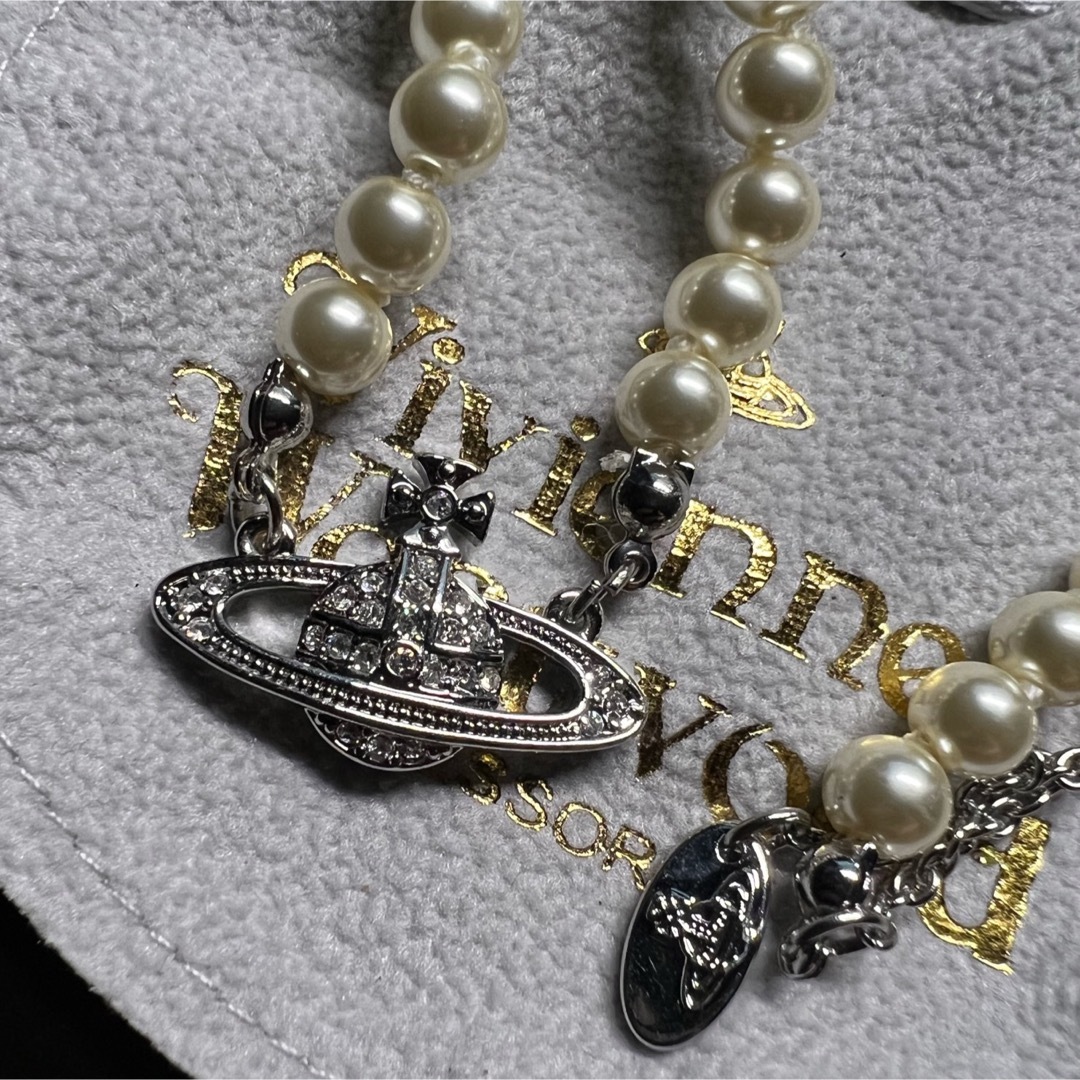 Vivienne Westwood(ヴィヴィアンウエストウッド)の【新品】viviennewestwood パールネックレス レディースのアクセサリー(ネックレス)の商品写真