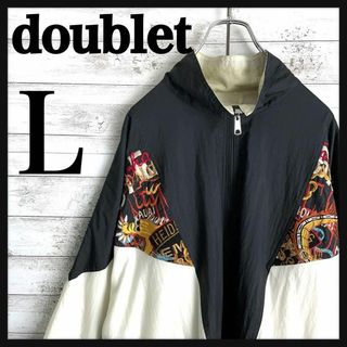 ダブレット(doublet)の9507 【人気デザイン】ダブレット☆カオス刺繍ナイロンジャケット　入手困難(ナイロンジャケット)