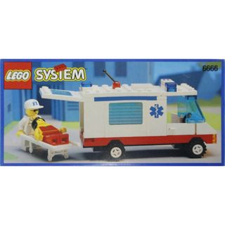 LEGO レゴ 6666 Ambulance 救急車