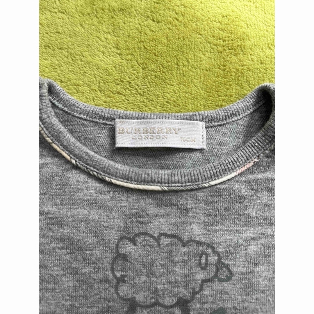 BURBERRY(バーバリー)のバーバリー　Tシャツ　70cm キッズ/ベビー/マタニティのベビー服(~85cm)(Ｔシャツ)の商品写真