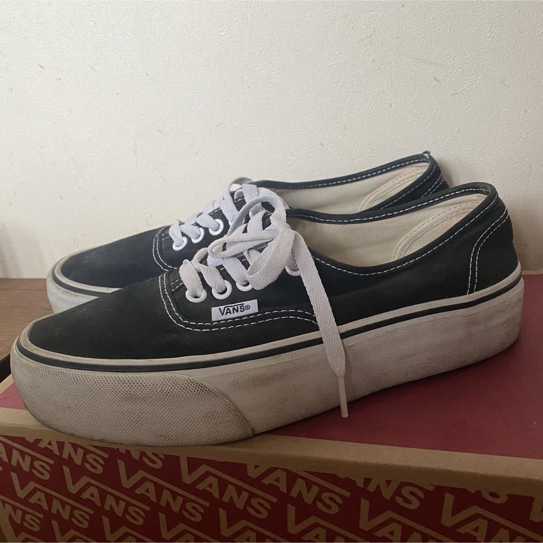 AUTHENTIC（VANS）(オーセンティック)のVANS Authentic Platform2.0 black レディースの靴/シューズ(スニーカー)の商品写真