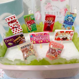 ミニチュアお菓子ランチピック★お弁当ピック(弁当用品)