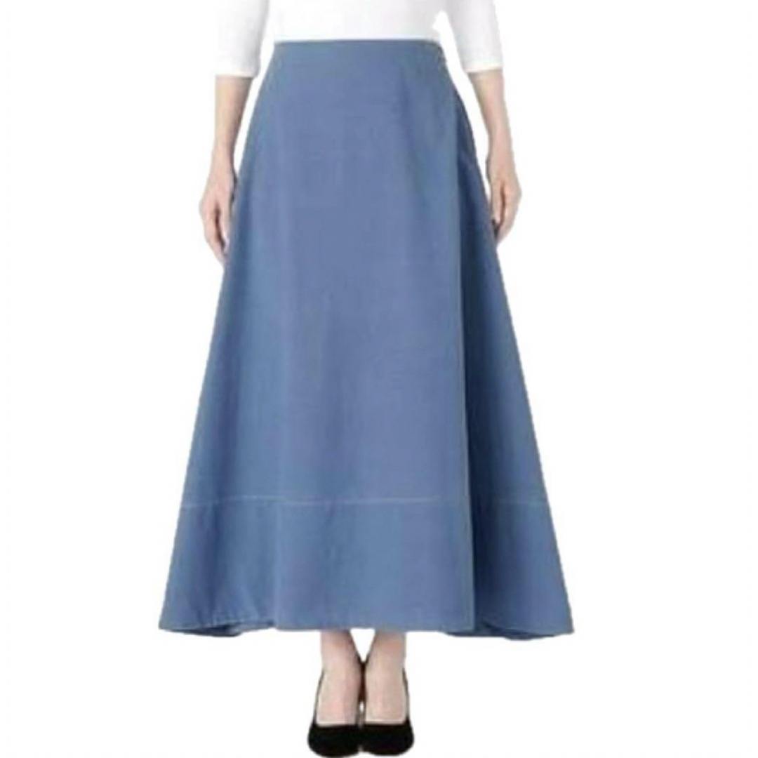 【新品タグ付】MADISONBLUE バックサテンマキシフレアスカート 01 【新品タグ付】MADISONBLUE バックサテンマキシフレアスカート 01