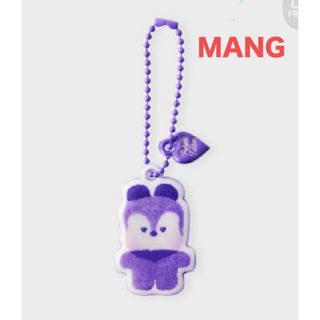 ビーティーイシビル(BT21)のBT21 MANG J-hope ホソク minini パープル キーリング(アイドルグッズ)