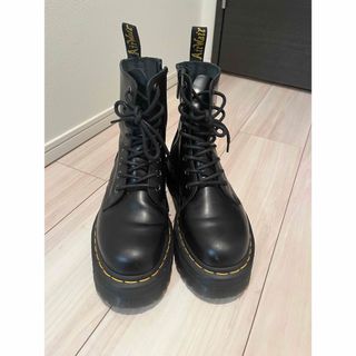 ドクターマーチン(Dr.Martens)のドクターマーチン Dr.Martens UK4 ブラック 8ホール　かなり美品(ブーツ)