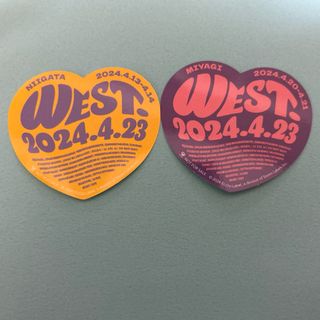 WEST AWARD ステッカー