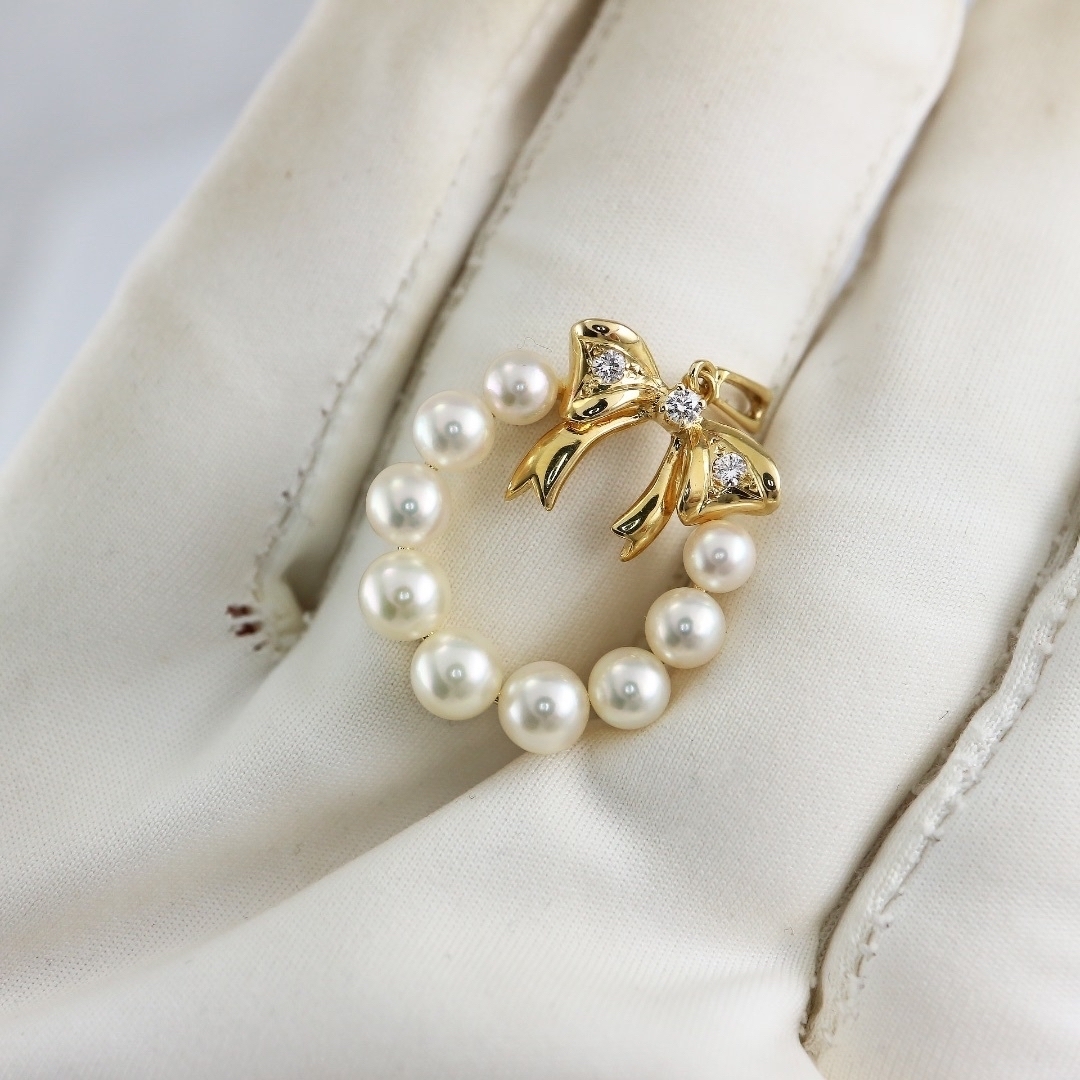 MIKIMOTO(ミキモト)の＜MIKIMOTO＞ K18　パール　ペンダント　D3P レディースのアクセサリー(ネックレス)の商品写真