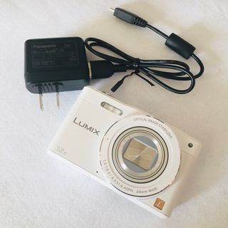 Panasonic デジカメ LUMIX ルミックス DMC-SZ8 ホワイト(コンパクトデジタルカメラ)