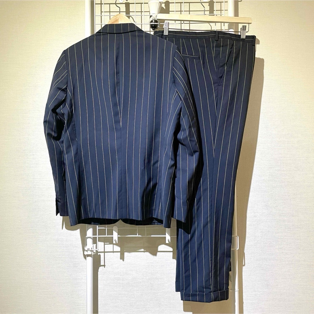 Jil Sander(ジルサンダー)の美品 ジルサンダー ストライプ セットアップ jil sander メンズのスーツ(セットアップ)の商品写真