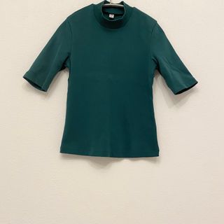 ユニクロ(UNIQLO)のUNIQLO　ハイネックt(Tシャツ(半袖/袖なし))