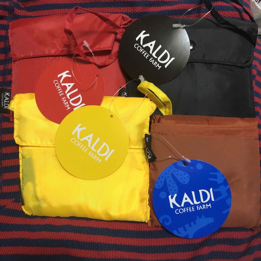 KALDI(カルディ)のカルディ　エコバック　4点　いきものがかり レディースのバッグ(エコバッグ)の商品写真