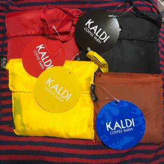 カルディ(KALDI)のカルディ　エコバック　4点　いきものがかり(エコバッグ)