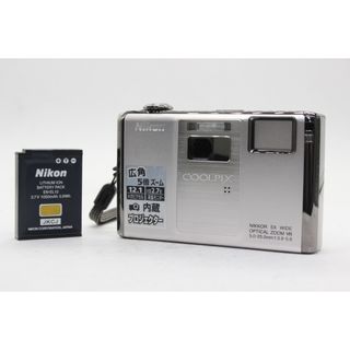 【美品 返品保証】 ニコン Nikon Coolpix S1000pj 5x バッテリー付き コンパクトデジタルカメラ  s9458(コンパクトデジタルカメラ)