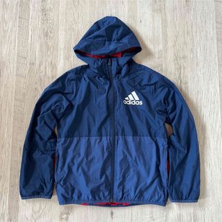 アディダス(adidas)のadidas アディダス ウインドブレーカー 140 子供 キッズ 上着(ジャケット/上着)