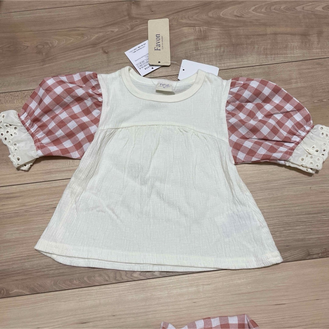 バースデイ(バースデイ)のファボン パジャマ 80 女の子 キッズ/ベビー/マタニティのベビー服(~85cm)(パジャマ)の商品写真