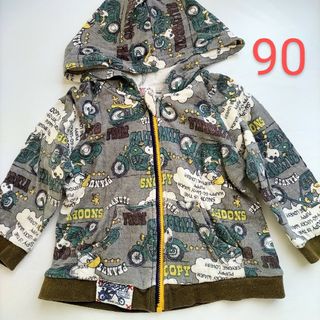 子供服 上着 パーカー 90 スヌーピー