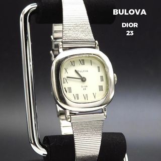 ブローバ(Bulova)のBULOVA Dior 手巻き腕時計 ローマン 23JEWELS(腕時計)