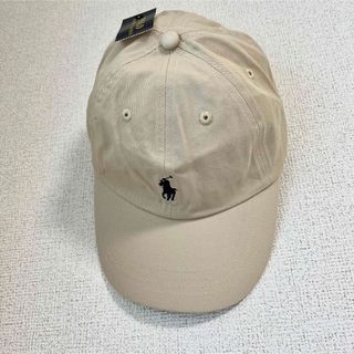 ポロラルフローレン(POLO RALPH LAUREN)のPOLO ラルフローレン キャップ ベージュ ユニセックス ワンポイント 帽子(キャップ)