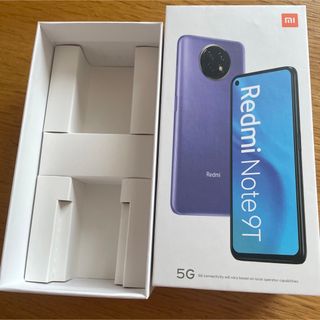 ☆美品　Redmi Note 9T 空箱(バッテリー/充電器)