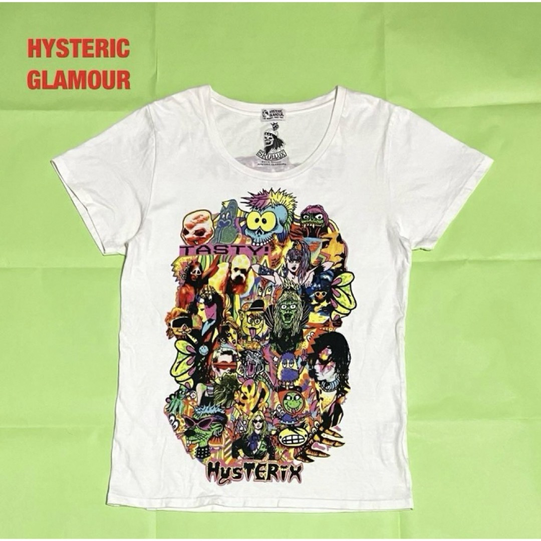 HYSTERIC GLAMOUR(ヒステリックグラマー)のHYSTERIC GLAMOUR　SKLX/TASTY pt ビッグT-SH レディースのトップス(Tシャツ(半袖/袖なし))の商品写真