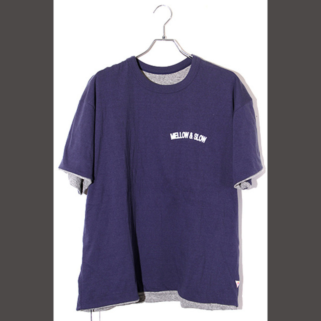 other(アザー)の未使用品 melple メイプル M＆S 2PLY Tee 半袖Tシャツ メンズのトップス(Tシャツ/カットソー(半袖/袖なし))の商品写真