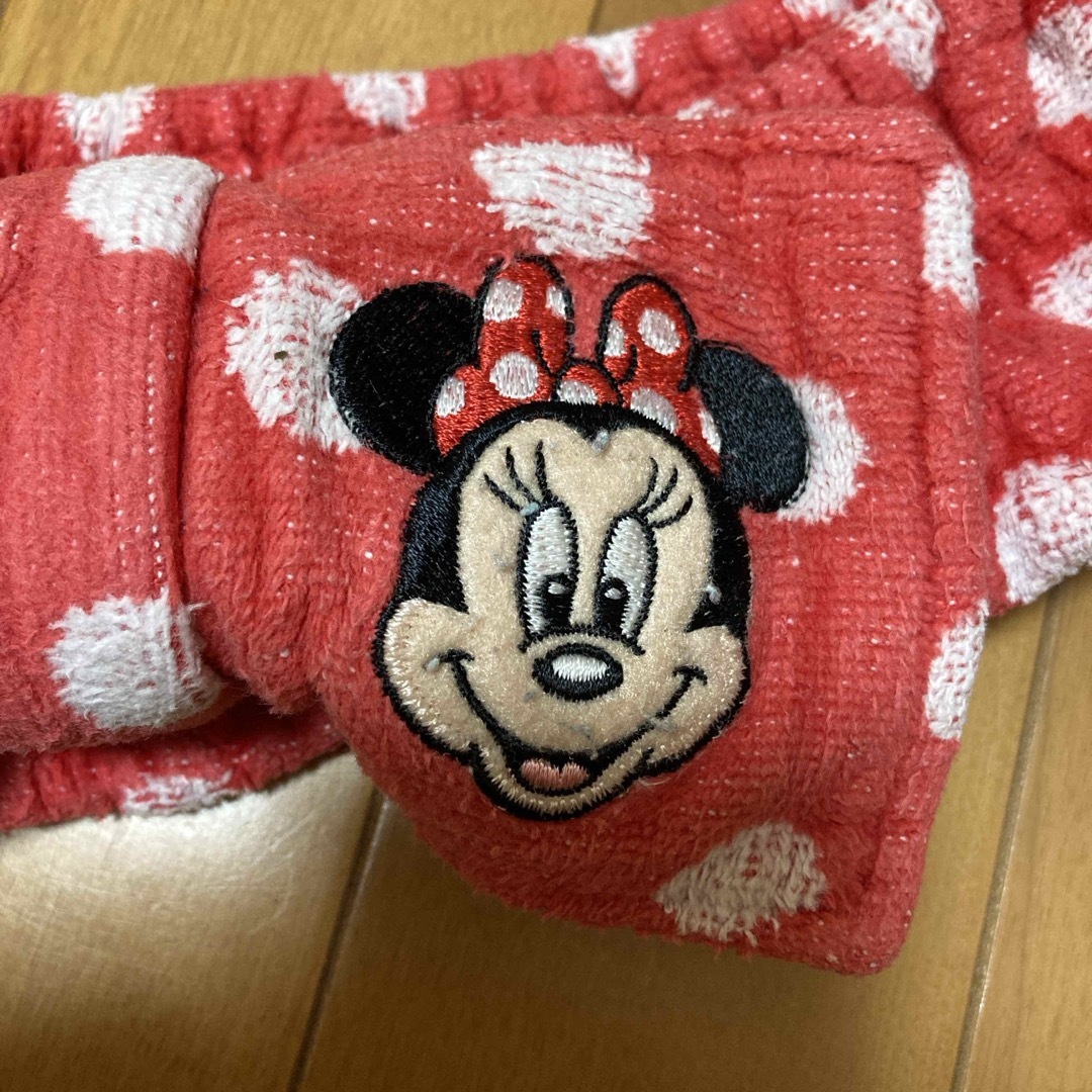 Disney(ディズニー)のディズニー　ミニーマウス　ヘアターバン コスメ/美容のメイク道具/ケアグッズ(その他)の商品写真