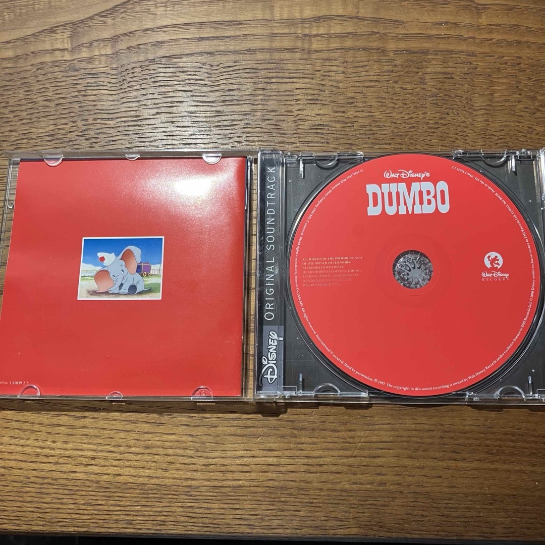 Disney(ディズニー)の【輸入盤】ダンボ　オリジナル・サウンドトラック エンタメ/ホビーのCD(キッズ/ファミリー)の商品写真