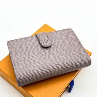 ルイヴィトン(LOUIS VUITTON)の【極美品】ルイヴィトン　ポルトモネビエヴィエノワ　がま口財布　ライラック　エピ(財布)