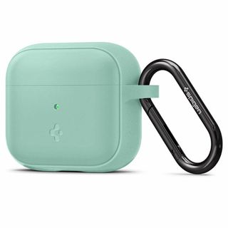 Airpods 第3世代 ケース シリコン ミント グリーン エアポッズ 衝撃(ヘッドフォン/イヤフォン)