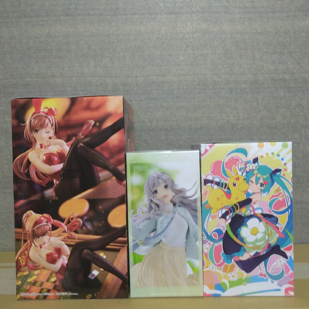 【匿名配送/未開封】プライズフィギュア/3点セット/まとめ売り/美少女 【匿名配送/未開封】プライズフィギュア/3点セット/まとめ売り/美少女