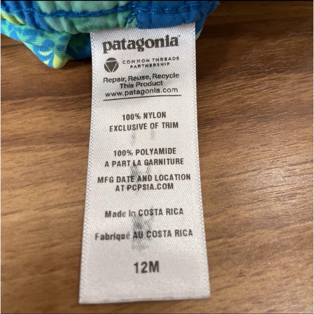 patagonia(パタゴニア)のPatagoniaパタゴニア ベビー・バギーズ・ショーツ 12M キッズ/ベビー/マタニティのベビー服(~85cm)(パンツ)の商品写真