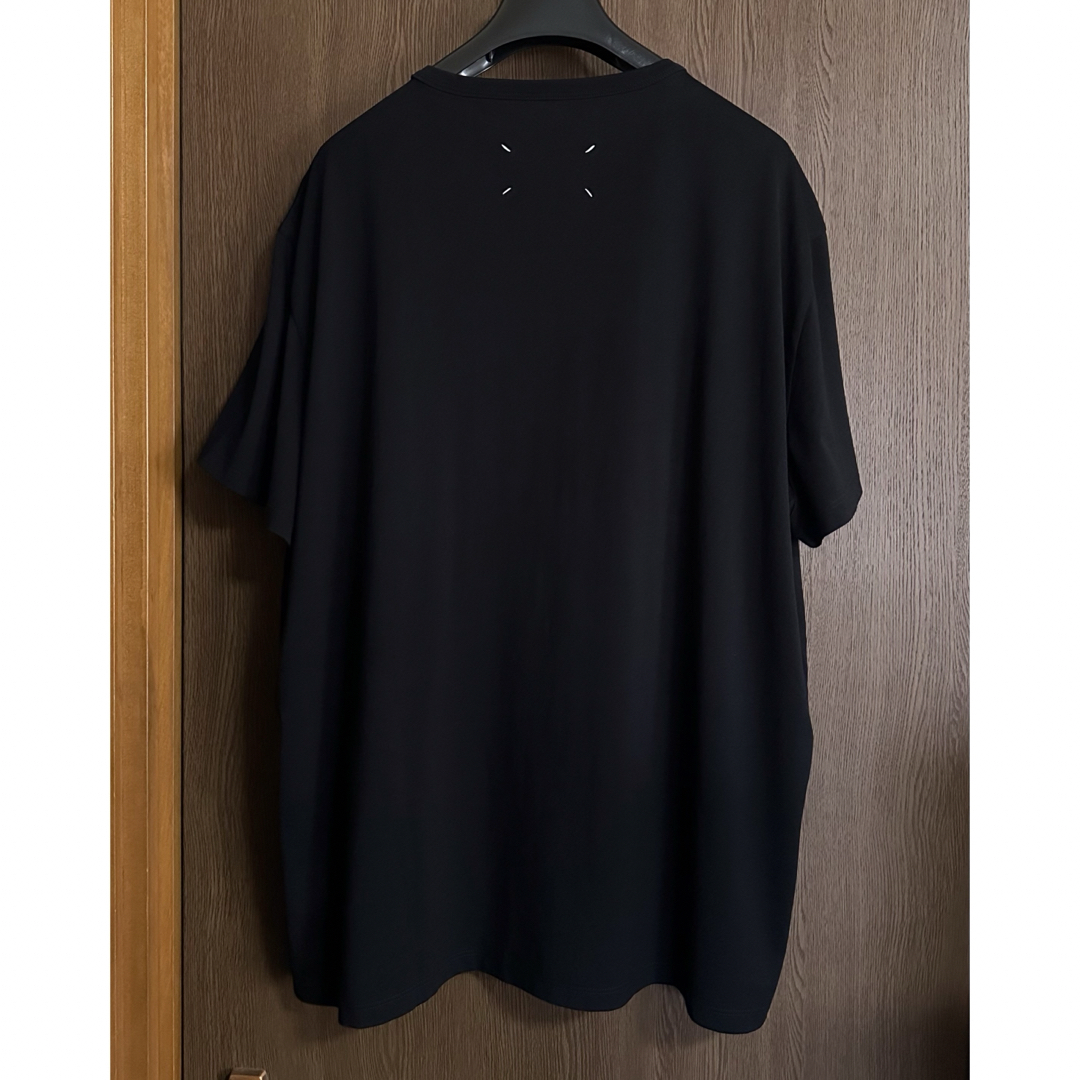 黒XXL新品 メゾン マルジェラ メンズ リバースロゴ Tシャツ 黒XXL新品 メゾン マルジェラ メンズ リバースロゴ Tシャツ