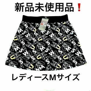 M・Uスポーツ - 【新品タグあり】M.Uスポーツ　総柄スカート レディス　40サイズ　ブラック