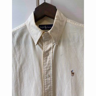 ポロラルフローレン(POLO RALPH LAUREN)のPoLo by Ralph Lauren ボタンダウン 半袖シャツ イエロー(シャツ)