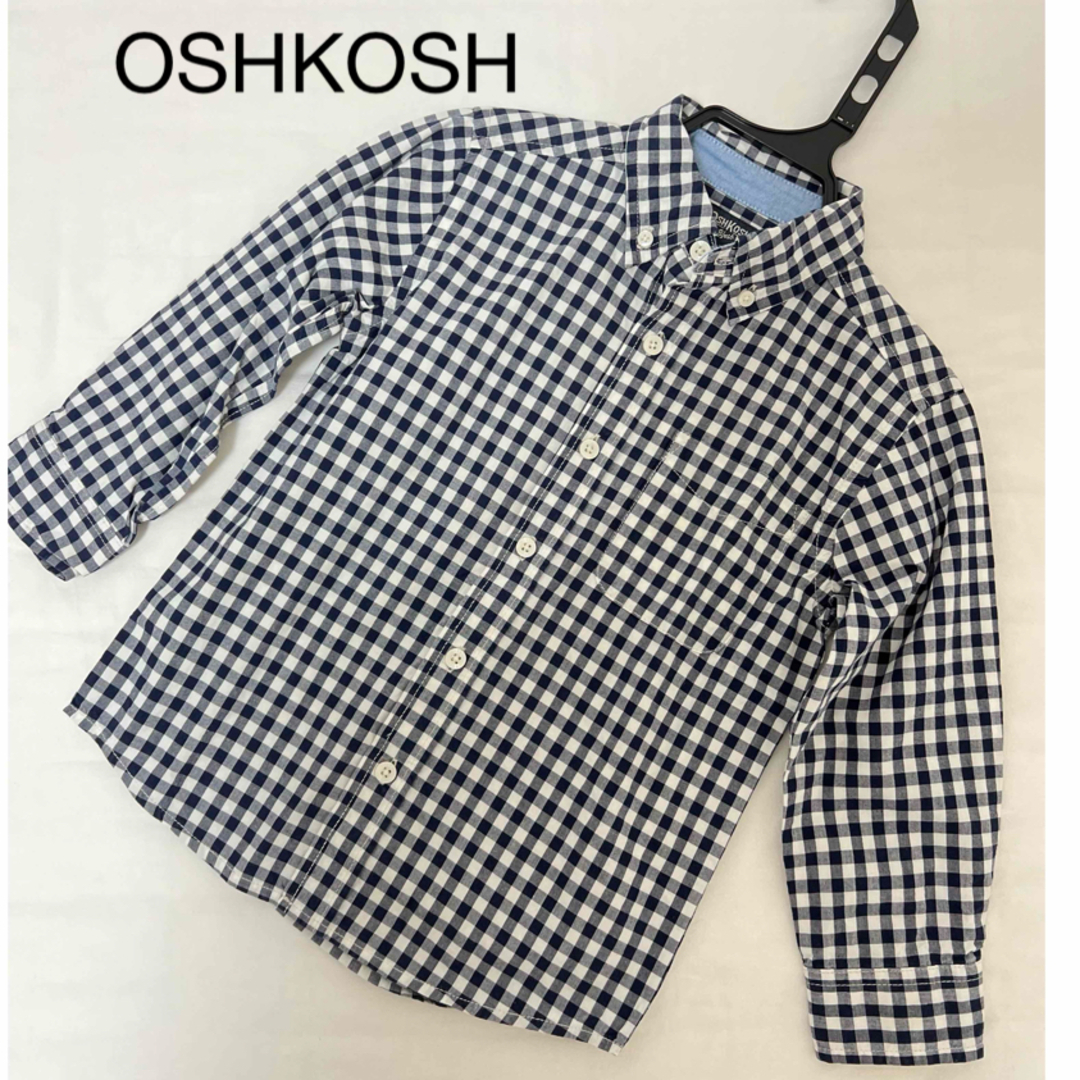 OshKosh(オシュコシュ)の【美品】OSHKOSH オシュコシュ シャツ キッズ/ベビー/マタニティのキッズ服男の子用(90cm~)(その他)の商品写真