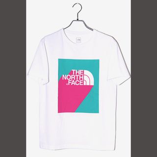 ザノースフェイス(THE NORTH FACE)のザノースフェイス プリント 半袖Tシャツ L ホワイト NT31942(Tシャツ/カットソー(半袖/袖なし))