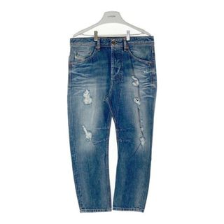 ディーゼル(DIESEL)の★DIESEL ディーゼル NARROT WASH ダメージ加工 テーパード デニムパンツ インディゴ W30-L30(デニム/ジーンズ)