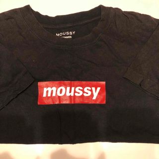 マウジー(moussy)のMOUSSY   Tシャツ　ボックスロゴ(シャツ/ブラウス(長袖/七分))