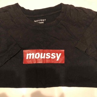マウジー(moussy)のMOUSSY   Tシャツ　ボックスロゴ(シャツ/ブラウス(長袖/七分))