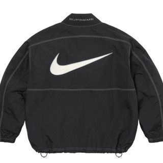 シュプリーム(Supreme)のSupreme x Nike Ripstop Pullover "Black"シ(ブルゾン)