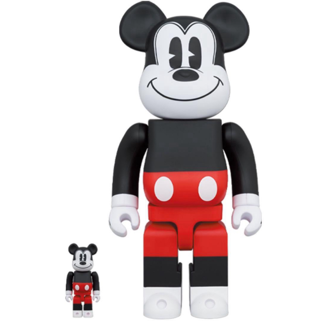 MEDICOM TOY(メディコムトイ)のBE@RBRICK MICKEY MOUSE (R&W 2020 Ver.) エンタメ/ホビーのフィギュア(その他)の商品写真