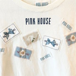 PINK HOUSE - PINKHOUSE ピンクハウス トレーナー ホワイト 白 アイボリー