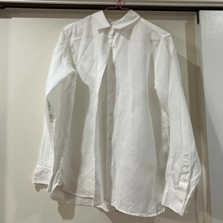 MUJI (無印良品) - 無印良品 ヘンプ洗いざらしレギュラーカラー長袖シャツ